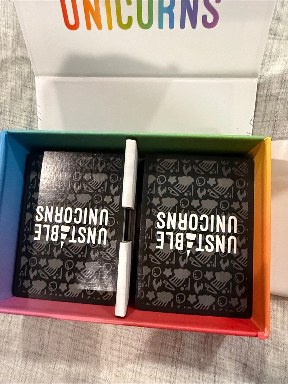 Unstable unicorns game